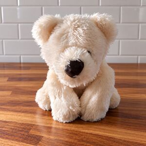 Dan Dee Collectors Choice White Polar Bear Plush Cream Stuffed Animal Soft Toy